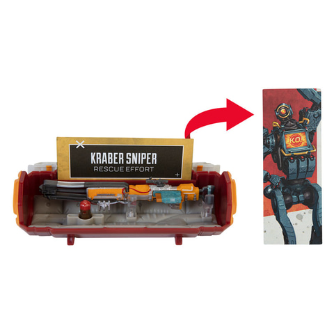 あみあみオンラインにて、「Apex Legends」に登場する武器が再現された