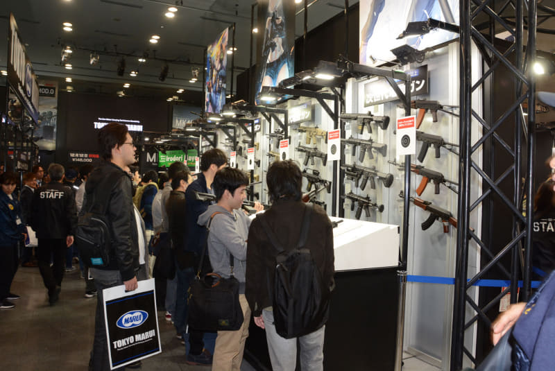 2019年11月に開催された「東京マルイフェスティバル6」。非常に盛況で、昨今のエアソフトガンの大きな人気を実感させられる
