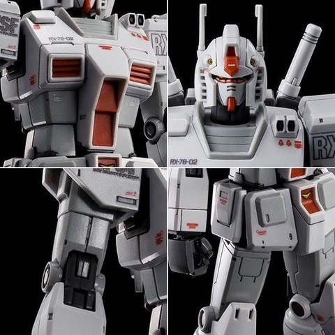 ガンプラ「RX-78-02 ガンダム ロールアウトカラー（GUNDAM THE ORIGIN