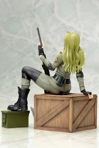 箱無し 中古美品　メタルギア ソリッド 美少女 スナイパーウルフ フィギュア メタルギア ソリッド』美少女になった「スナイパーウルフ
