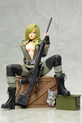 箱無し 中古美品　メタルギア ソリッド 美少女 スナイパーウルフ フィギュア メタルギア ソリッド」の“FOX HOUND”狙撃手が美少女フィギュア化