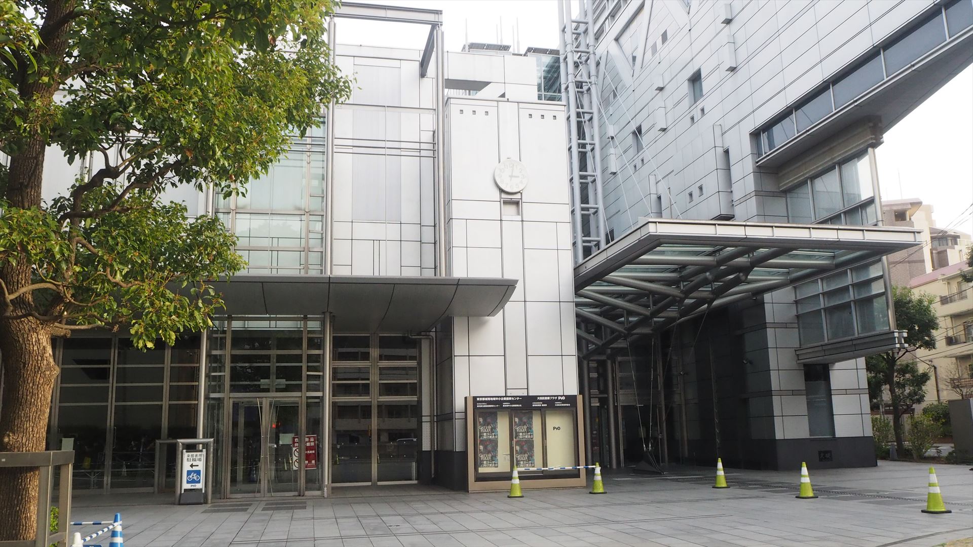 ユーザー向け発表会は、大田区産業プラザ（PIO）の大展示ホールで行なわれた