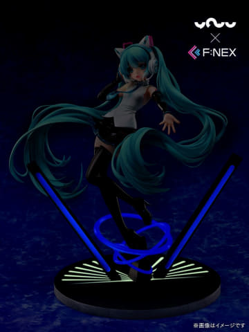 YOWU 妖舞 初音ミク コラボ 猫耳ヘッドホン Bluetooth 初音ミク×妖舞YOWU×F:NEXコラボ！「初音ミク 猫耳ヘッドフォン