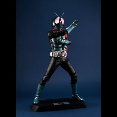 仮面ライダー旧1号　デラックスタイプ2001 メディコムトイ　藤岡弘、フィギュア 発光＆サウンドギミックを搭載したメガハウスのビッグスケール
