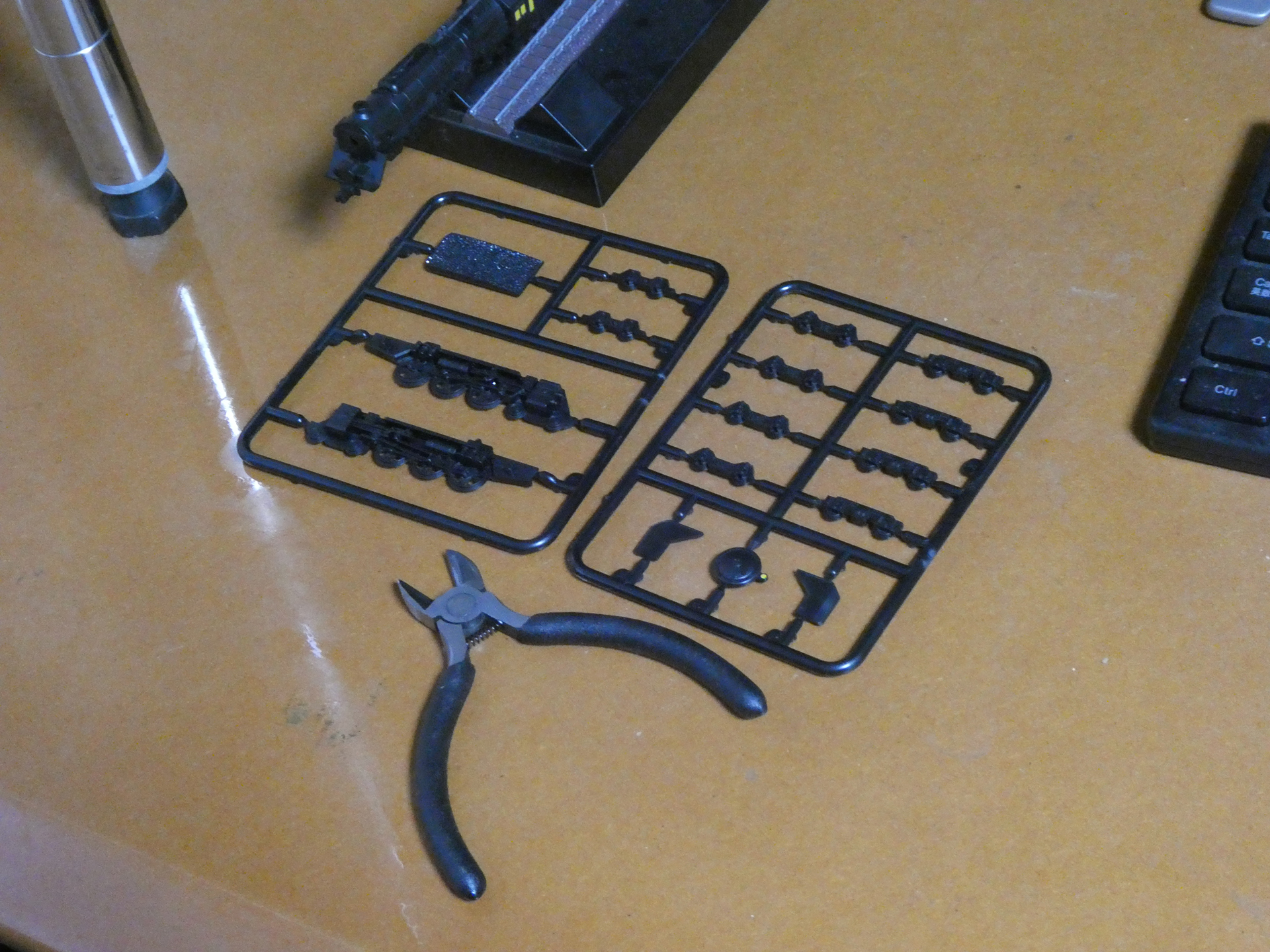 別体パーツは色を塗りたい