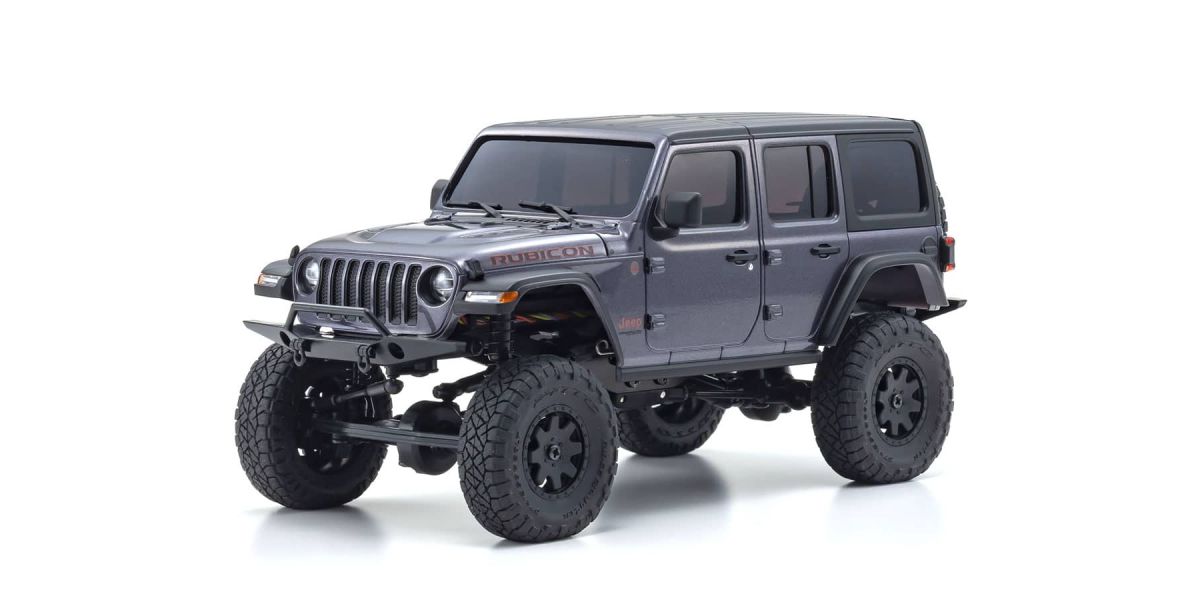 ミニッツ4×4シリーズ レディセット ジープ ラングラー アンリミテッド ルビコン グラナイトクリスタルメタリック