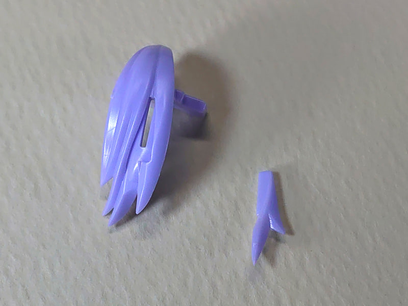 小さくわかれている髪の毛のパーツ。なんとなくめんどくさいなあとも思えるのですが……