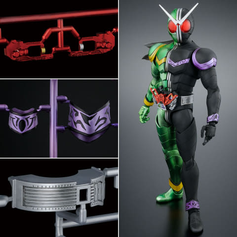 MG FIGURE-RISE ARTISAN 仮面ライダーW サイクロンジョーカー」が