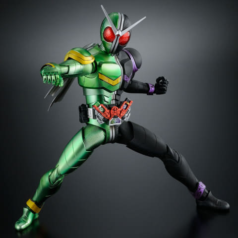 MG FIGURE-RISE ARTISAN 仮面ライダーW サイクロンジョーカー」が