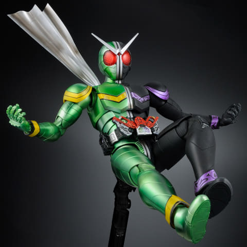 MG FIGURE-RISE ARTISAN 仮面ライダーW サイクロンジョーカー」が