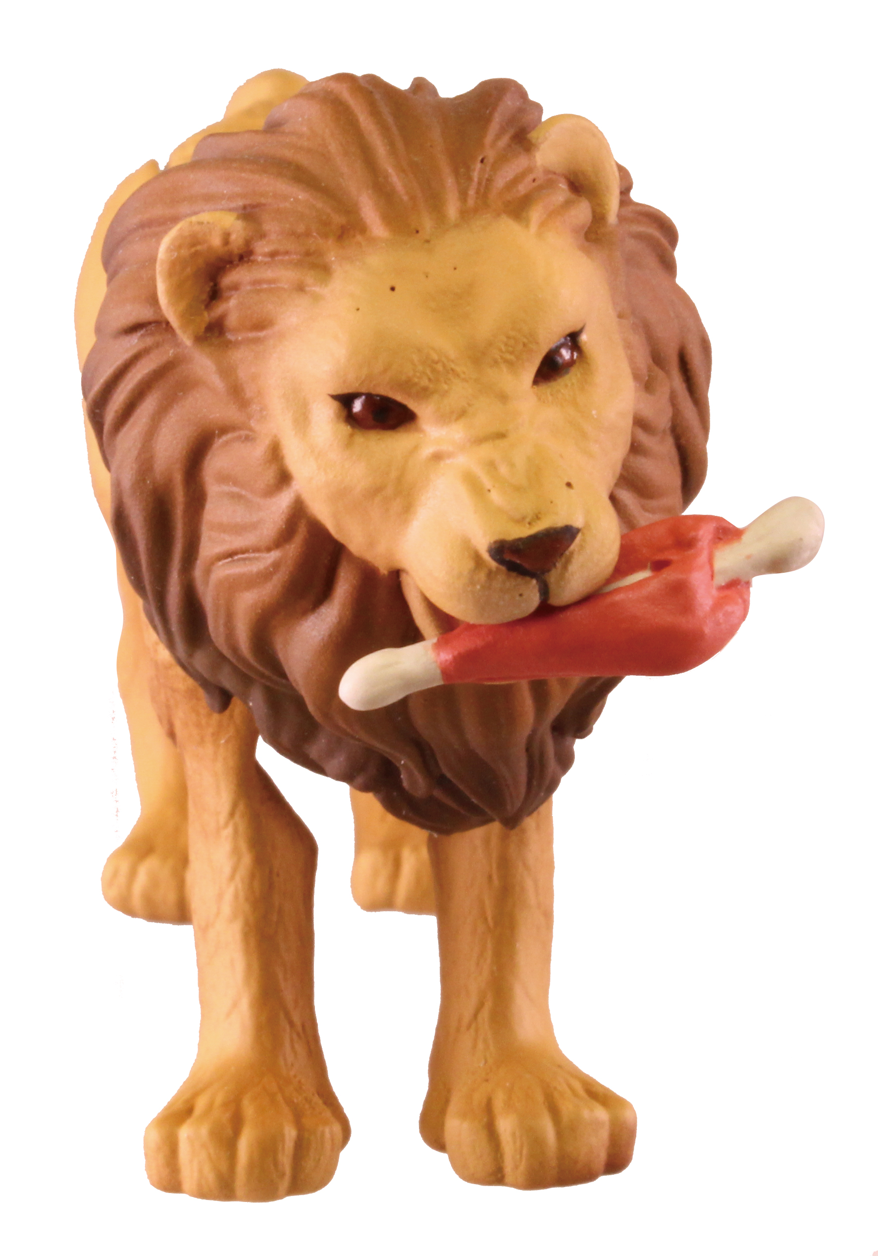 頭、口、足、尾が可動する