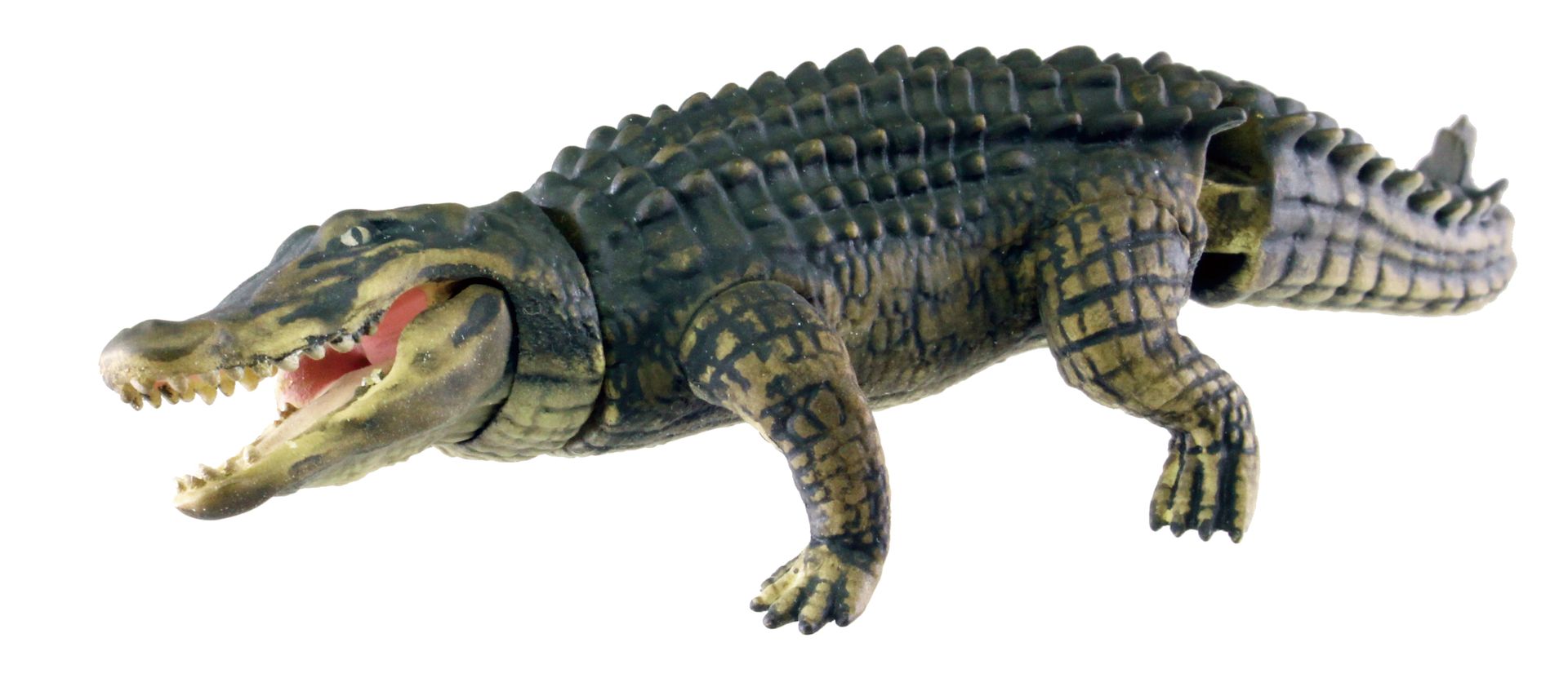 頭、口、尾が可動する