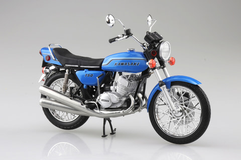 Kawasaki 750-SS 1/12スケールモデル パープル Amazon | AOSHIMA 1/12 KAWASAKI 750SS MACH Ⅳ アオシマ
