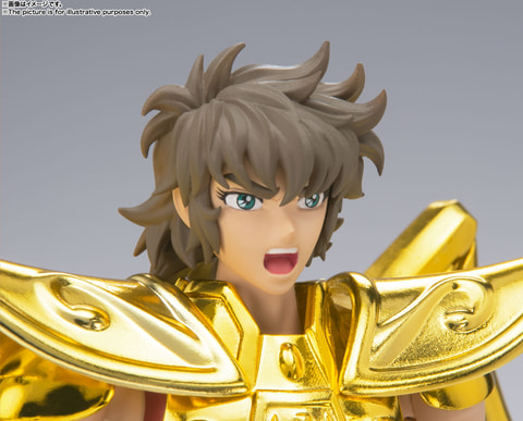 聖闘士星矢 聖闘士聖衣神話EX サジタリアス アイオロス リバイバル 版 聖闘士星矢』のフィギュア「聖闘士聖衣神話EX サジタリアス