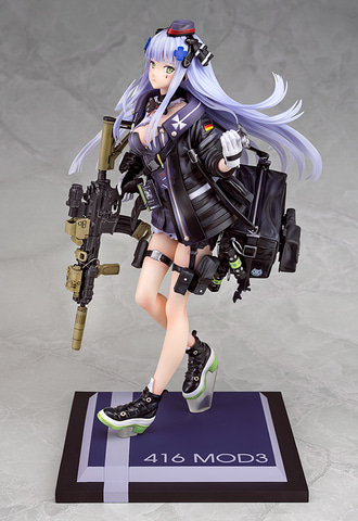 ダメージ表現で胸元があらわに！「ドールズフロントライン」より