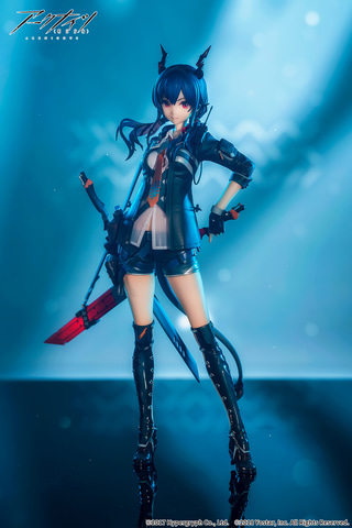 アークナイツ」より、「陳」の凛々しい姿を再現した1/7スケール