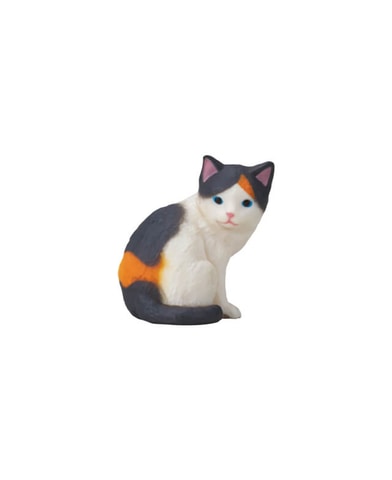 ハッと振り向く姿がかわいい！ カプセルコレクション「ふりむき三毛猫