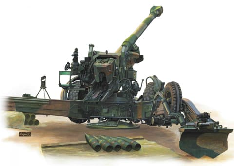 模型ファン待望のキット化！ 陸自装備品「155mmりゅう弾砲 FH70」の