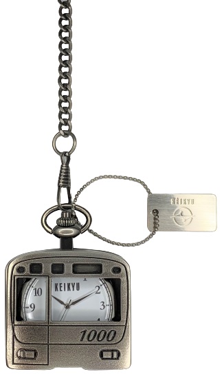 裏面には、「KEIKYU」のロゴと社紋がレーザー加工でデザインされている