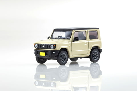 スズキジムニー　ファミリーマート限定 ミニカーと小冊子のセット「KYOSHO MINI CAR & BOOK」第4弾「SUZUKI