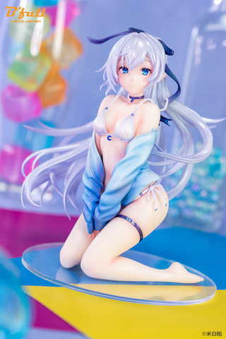 ビキニがちょっと浮いてる気がする!? イラストレーター米白粕氏が描く