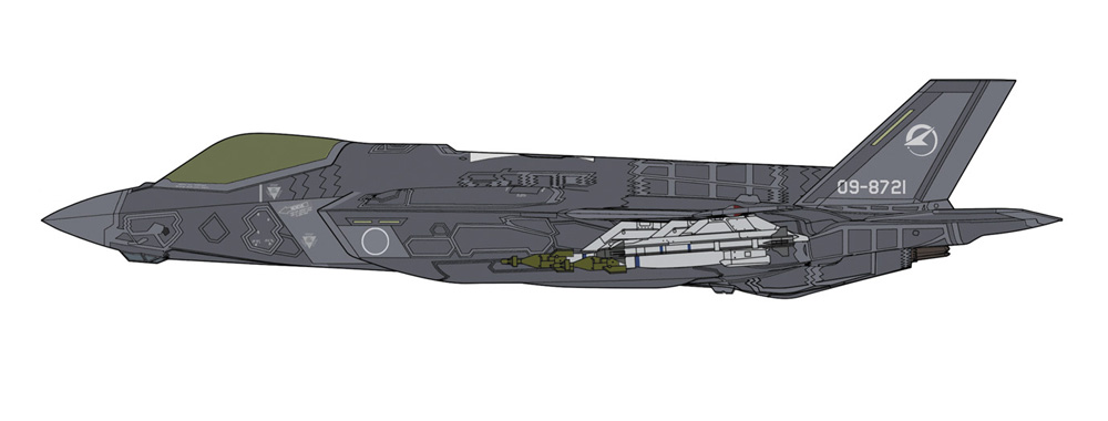 デカール（マーキング）：航空自衛隊 飛行開発実験団 所属機（岐阜基地：想定マーキング）
