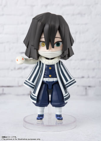 フィギュアーツミニ 鬼滅の刃 伊黒、宇髄、不死川 Figuarts mini 宇髄天元/伊黒小芭内/不死川実弥/甘露寺蜜璃/時透