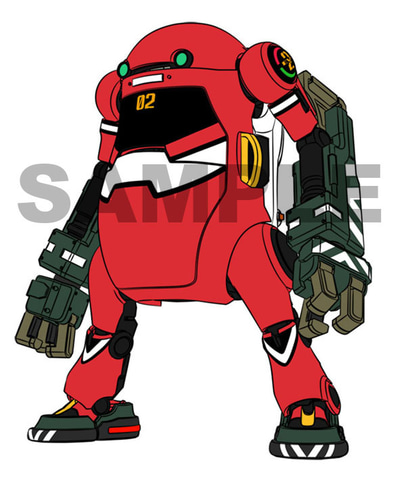 アスカのレジンフィギュアも付属！ エヴァ弐号機カラーの「メカトロ