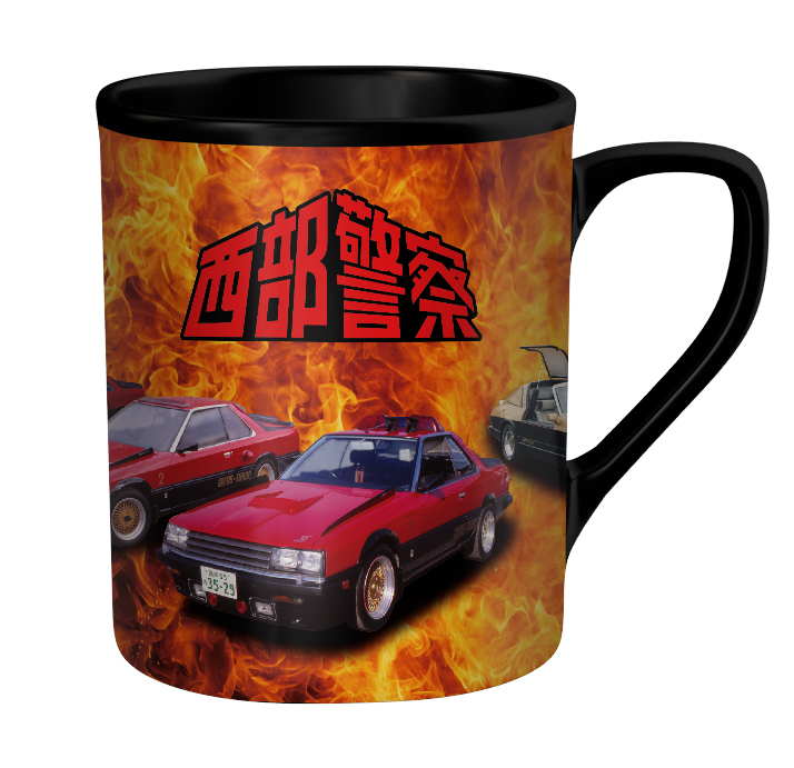 温かい飲み物を注ぐと絵柄が浮かび上がる