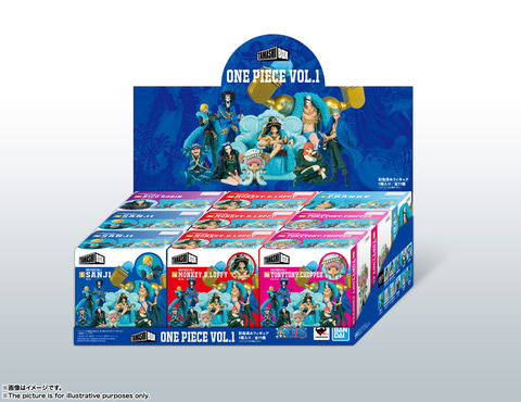 TAMASHII BOX ONE PIECE Vol.1/Vol.2 ワンピース TAMASHII BOX ONE PIECE Vol.1/Vol.2 2種セット[BANDAI SPIRITS