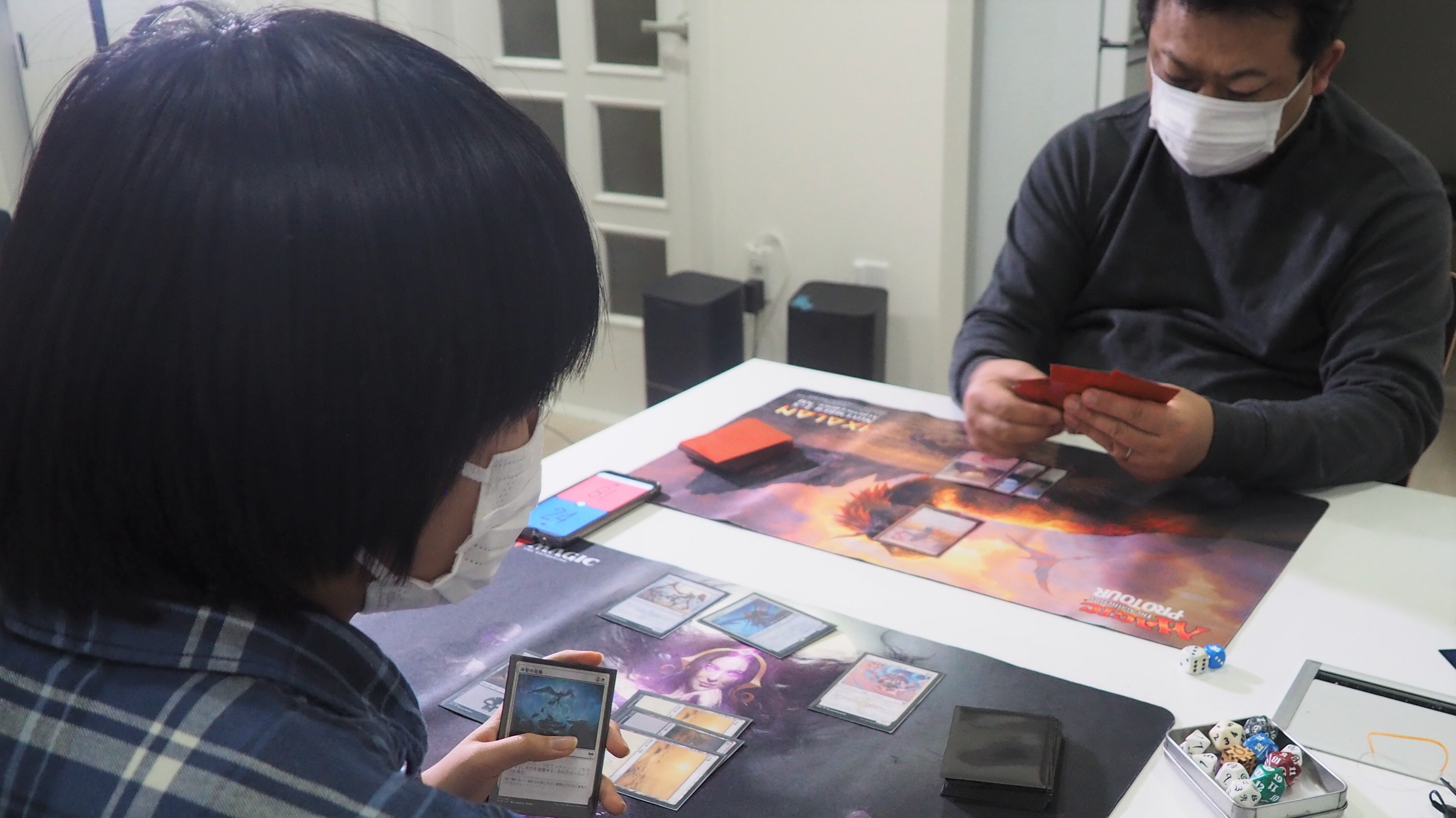 2戦目は娘vs筆者