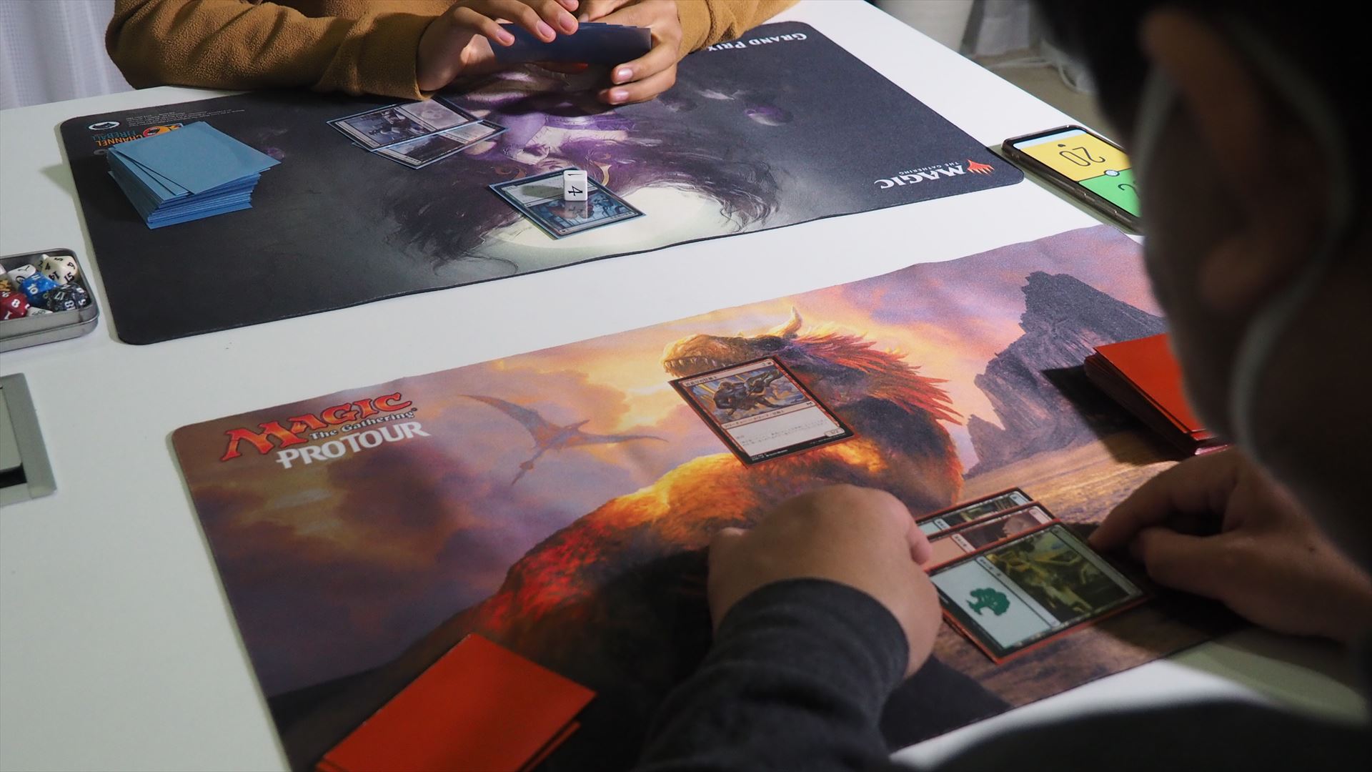 3戦目は筆者vs息子