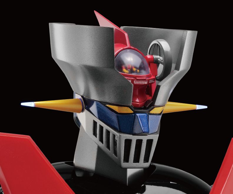 アンテナの先端が輝き凍結ビームを表現