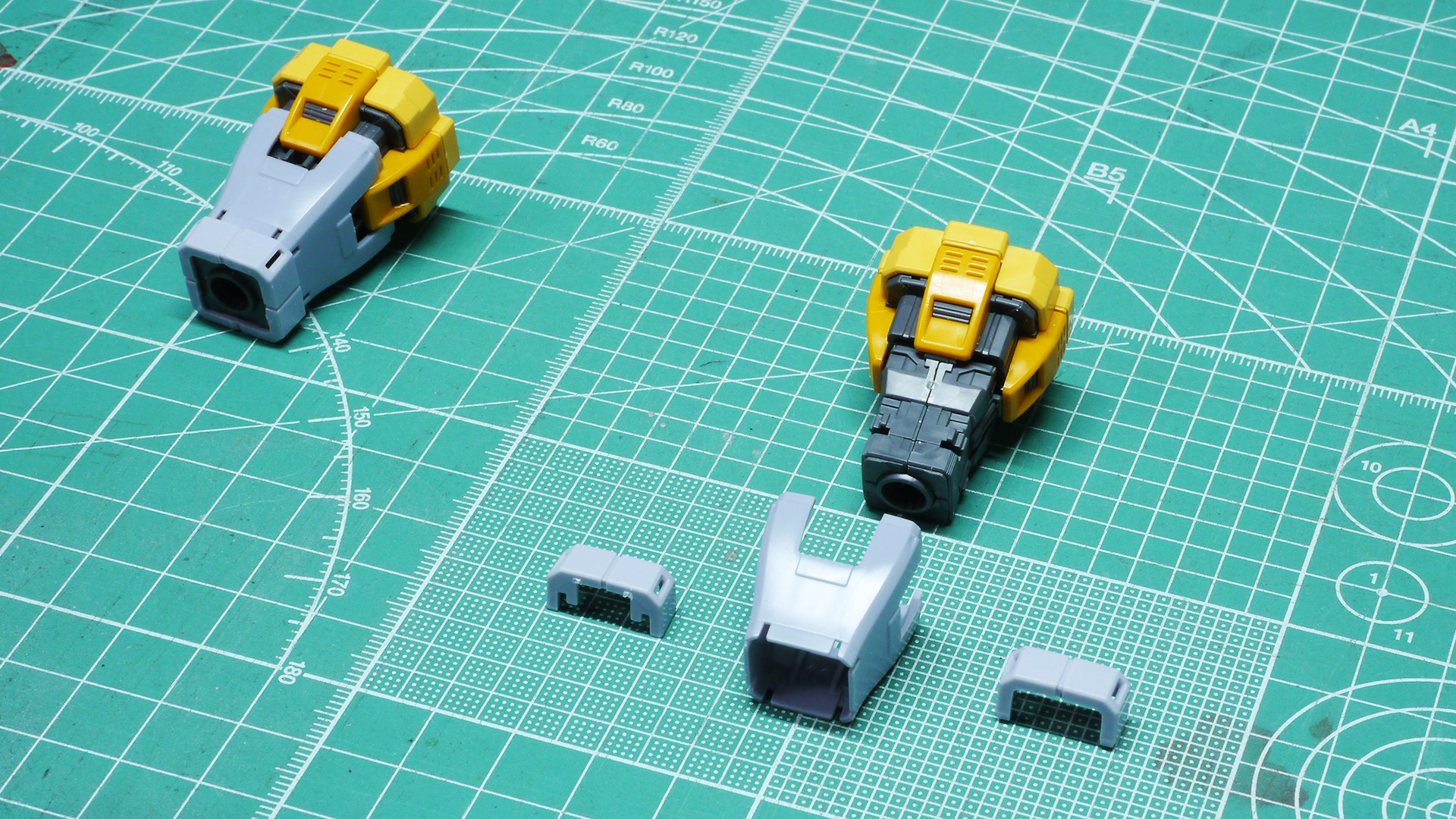 イエローとオレンジの組み合わせが派手ですね