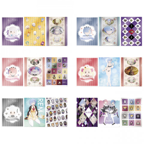 Re:ゼロ 一番くじ 胸像 ちょこのっこ クリアファイル ポスター セット A賞にキュートなラムの胸像が登場！ 「リゼロ」より、一番くじ「―喜び