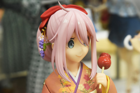 F：NEX ゆるキャン△ 志摩リン　各務原なでしこ　振袖フィギュア F:NEX(フェネクス) / ゆるキャン△ 志摩リン 振袖 1/7スケール