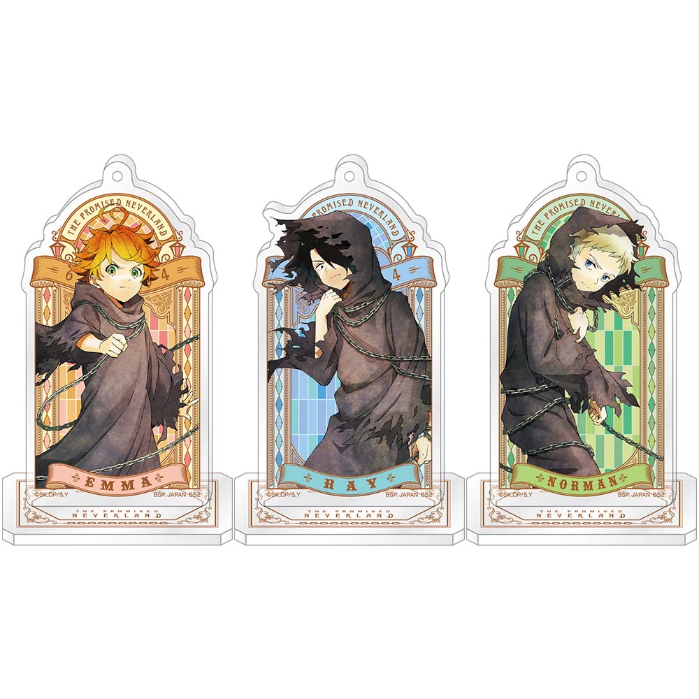 描きおろしイラストをオシャレにデザインしたダイカットのアクリルスタンド