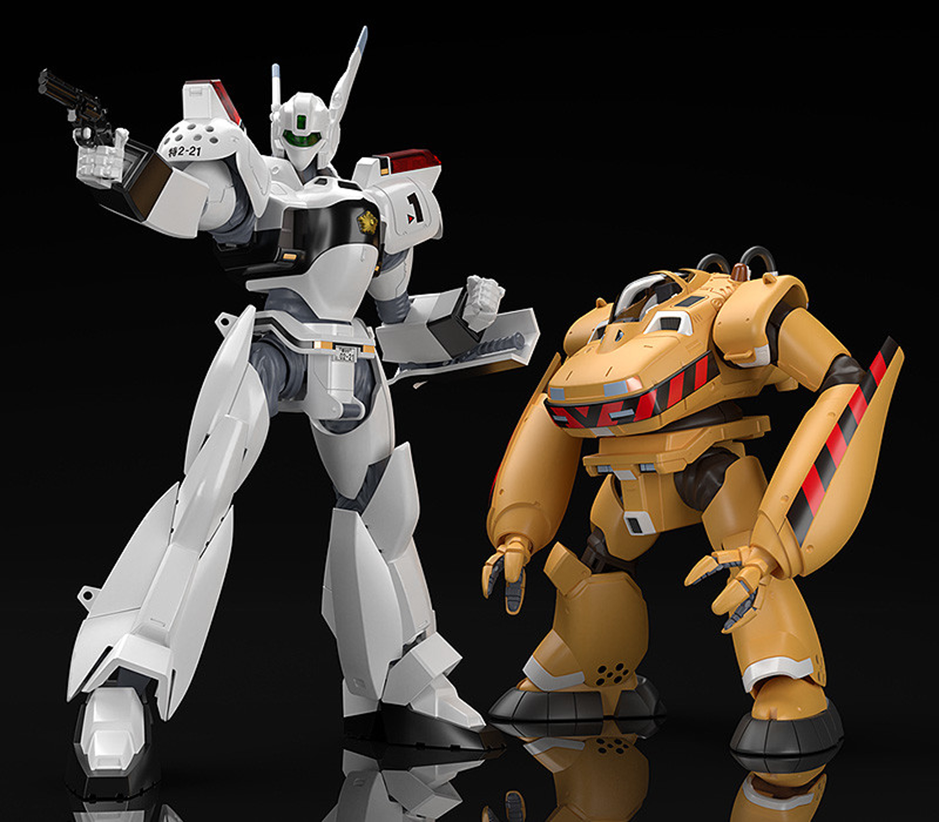 「MODEROID AV-98イングラム＆ブルドッグセット」。発売中、価格は5,300円（税込）