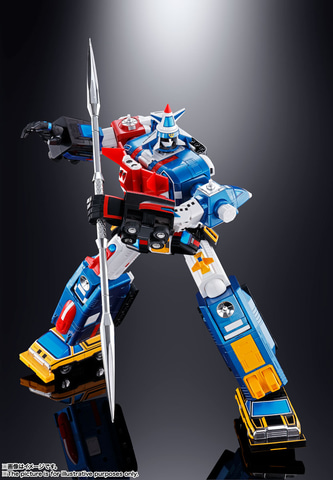 ■ダイラガーXV　60ｃｍ ジャンボソフビフィギュア　トイナミ社　新品海外製 究極の15体合体！ フィギュア「超合金魂 GX-88 機甲艦隊ダイラガーXV