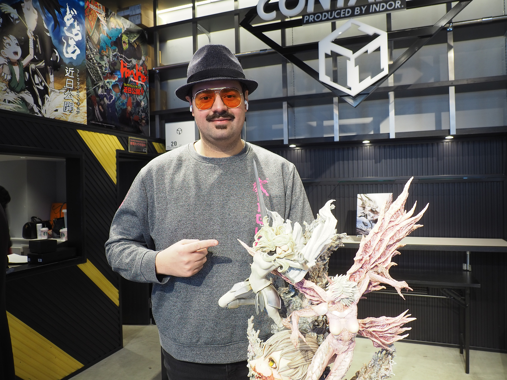 フィギュラマコレクターズ CEO　Mohammad Shanab氏。