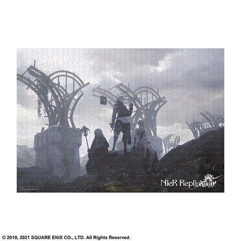 完成品　ニーアレプリカント ジグソーパズル 1000ピース NieR Replicant ver.1.22474487139」のアートワークを使用