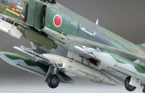 ファインモールド、機体の細かな特徴を再現した「航空自衛隊 RF-4EJ