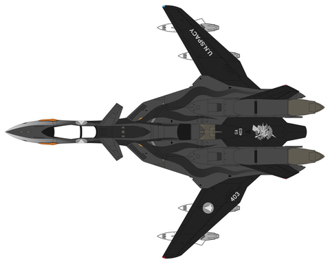 ハセガワ、「マクロス」シリーズより「SVF-440 デュラハンズ所属機」の