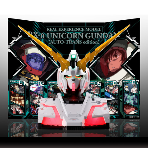 ユニコーンガンダム【REAL EXPERIENCE MODEL】 自動変形ギミック搭載！ガンプラ「REAL EXPERIENCE MODEL RX-0
