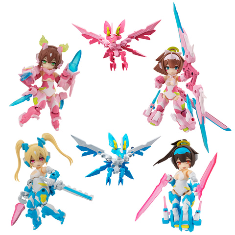 値下げ中　デスクトップアーミー　朱羅シリーズ デスクトップアーミー」×「メガミデバイス」！ 「朱羅シリーズ