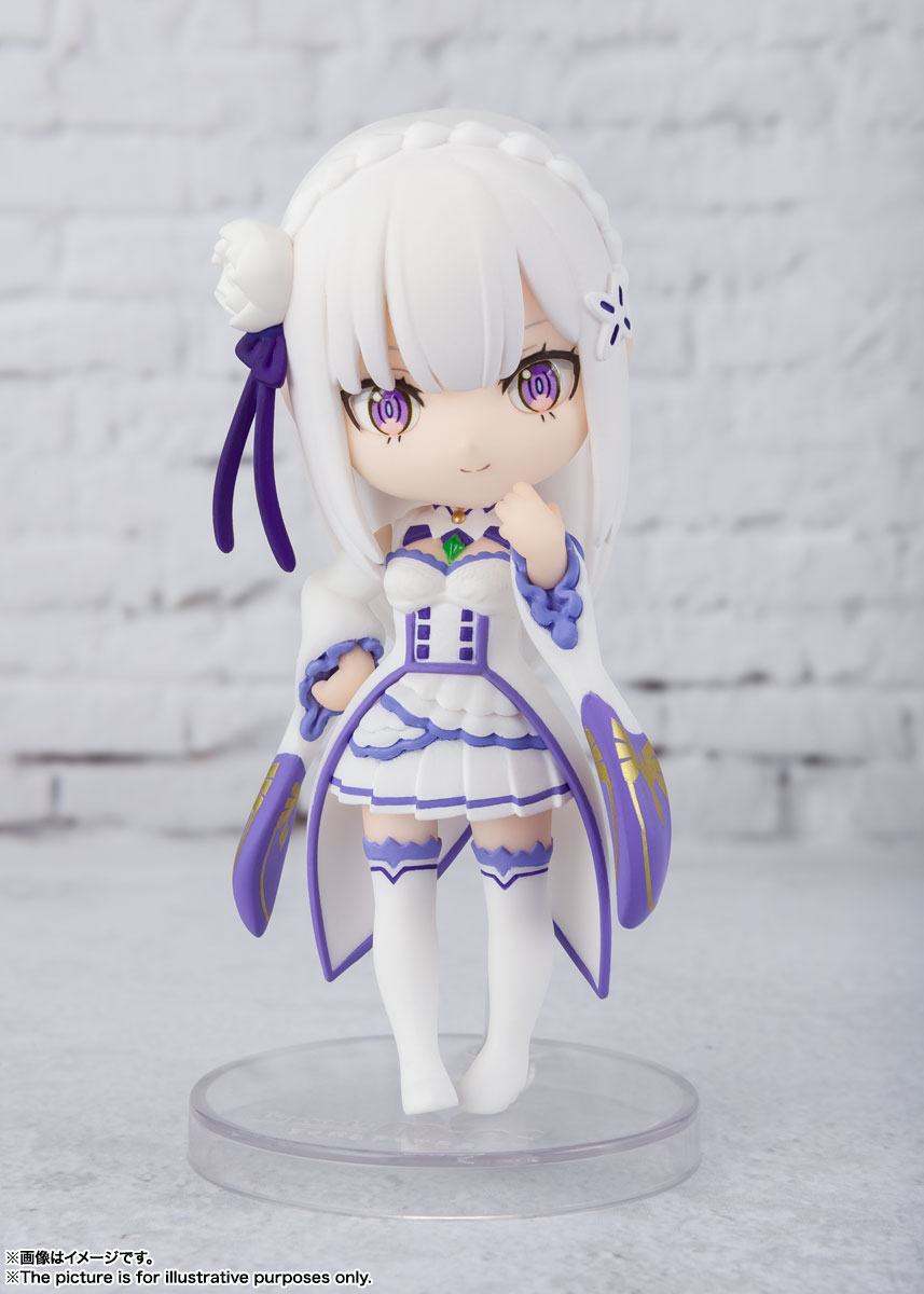 紫と白を基調とした特徴的な衣装やぱっちりとした目もかわいくデフォルメ再現