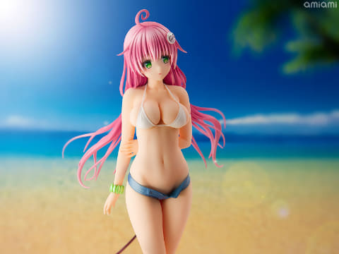 あみあみ限定　To LOVEる　ダークネス　ララ　水着 Ver フィギュア 胸元のムニッと感がセクシー！ 「To LOVEる」より魅惑の白ビキニ