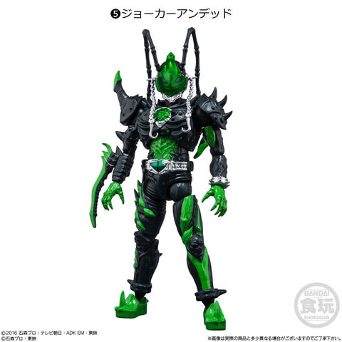 アルビノジョーカーまで立体化！ 食玩「SHODO-O 仮面ライダー5」が本日