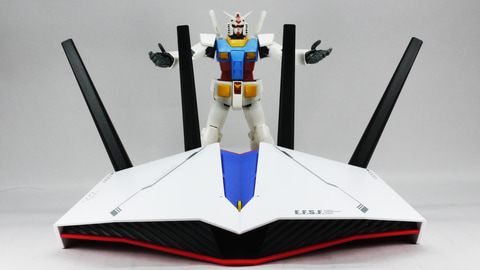 ASUS RT-AX86U ガンダムデザイン 無線LANルーター　未使用品 RT-AX86U｜Wi-Fiルーター｜ASUS 日本