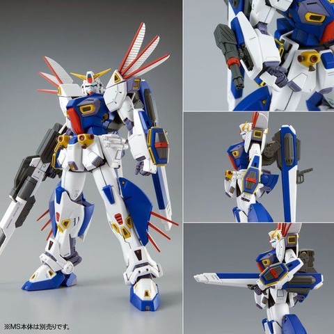 待望のvタイプがmgフォーマットで登場 Mg 1 100 ガンダムf90用 ミッションパック Rタイプ Vタイプ が本日予約開始 Hobby Watch